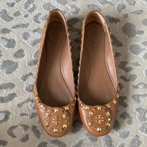 Tory Burch studded flats